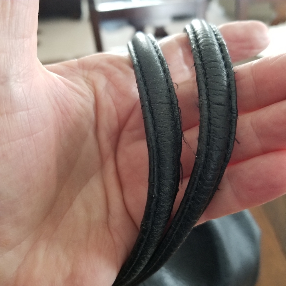 COACH Madison Phoebe 26224 Black Pebbled Leather Handbag Purse - Picture 4 of 16